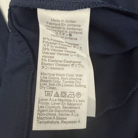 J.CREW Slim-Fit Full-Length Trouser Dress Pant 10 Navy Blue NWT A3 - Picture 6 of 6